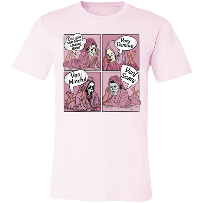 VeryDemureVeryMindfulVeryScary Very Demure Very Mindful Very Scary Short-Sleeve T-Shirt