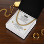 Daddy | Bump | Cuban Link Chain | Father's Day Gift | Gift for Dad