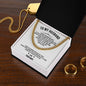 To My Husband | Love, Your Wife | Cuban Link Chain