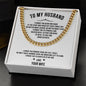 To My Husband | Love, Your Wife | Cuban Link Chain