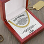 To My Husband | Love, Your Wife | Cuban Link Chain