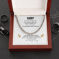 Daddy | Bump | Cuban Link Chain | Father's Day Gift | Gift for Dad