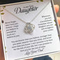 To My Daughter | Love Knot Necklace