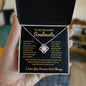 To My Beautiful Soulmate, Time Ceases to Exist Love Knot Necklace