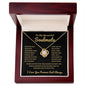 To My Beautiful Soulmate, Time Ceases to Exist Love Knot Necklace