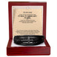 Special Cross Bracelet for Dad | Gift for Dad the Most Amazing Man Ever | Gift for an Amazing Father