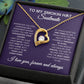 To My Smoking Hot Soulmate, Forever Love Necklace